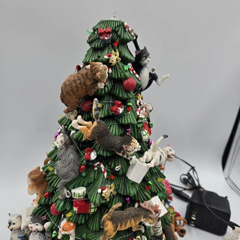 COMICAL CATS‎ Christmas Tree Danbury Mint 12